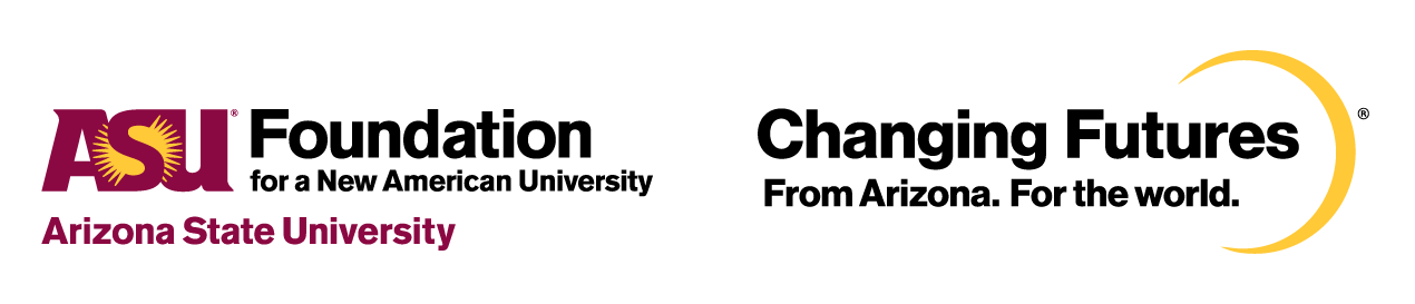 ASUF and CF combined logos